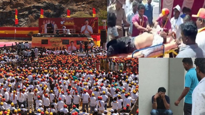 சேலம் தவெக விஜய் பரப்புரை கூட்டம் ஒருவர் பலி: தொடரும் சோகம் 