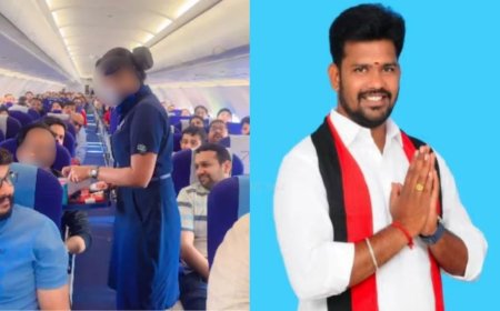 "இதெல்லாம் ஒரு பொழப்பா அசிங்கமா இல்ல" விமானத்தில் பணிப்பெண்ணிடம் பாலியல் அத்துமீறிய திமுக கவுன்சிலர் பிரபாகரன் கைது 