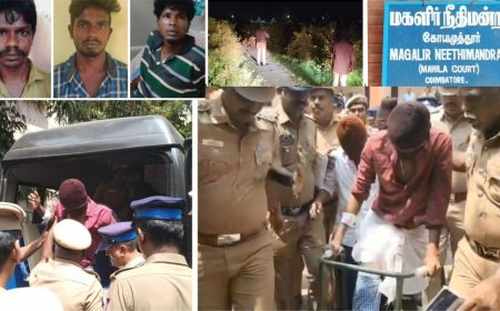 கோவை கல்லூரி மாணவி கூட்டு பலாத்கார வழக்கு மூவருக்கும் சாகும் வரை ஆயுள் தண்டனை மகிளா நீதிமன்றம் அதிரடி