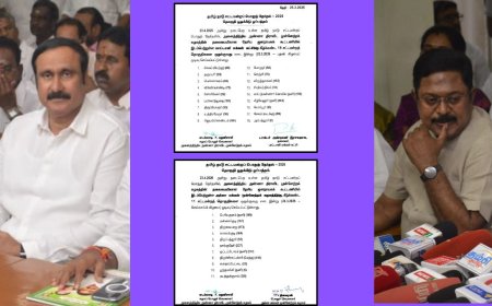 பாமக, அமமுக போட்டியிடும் தொகுதி பட்டியல்: யாரெல்லாம் வேட்பாளர்கள்?