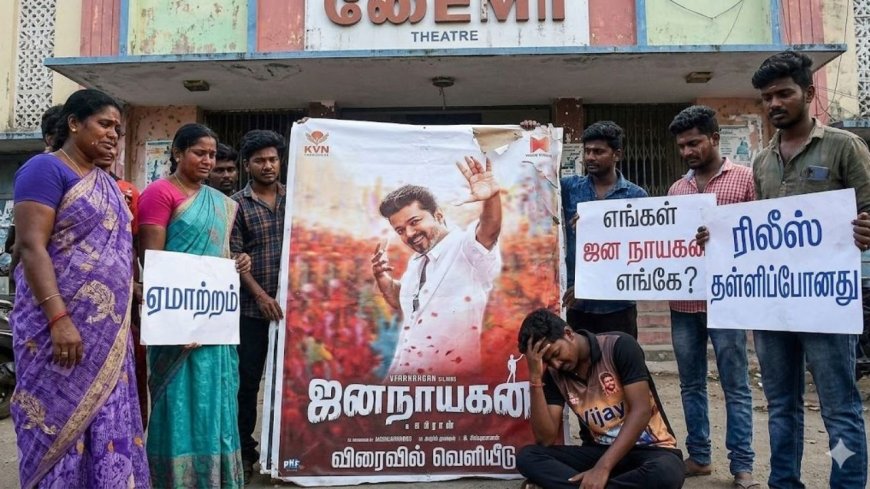 மறு தணிக்கை குழு இன்று படத்தை பார்க்கல, ஜனநாயகன் ரிலீஸ் ஆவதில் தொடரும் சிக்கல் 