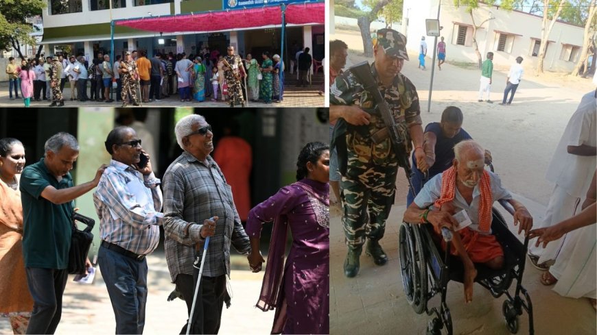 தமிழக சட்டமன்ற வாக்குப்பதிவு நிறைவு: கடந்த தேர்தலை விட கூடுதல் வாக்கு பதிவாகி சாதனை 