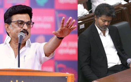 நீங்கள் தேடும் இடத்தில் நான் இருக்க மாட்டேன்; மக்கள் தேடும் இடத்தில் முதல் ஆளாக இருப்பேன்: முதல்வர் விஜய்க்கு ஸ்டாலின் பதிலடி 