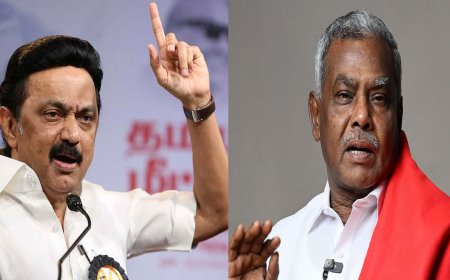 ஸ்டாலின் பேச்சின் பின்னணி இப்போ தான் புரியுது... சண்முகம் சாடல்..!
