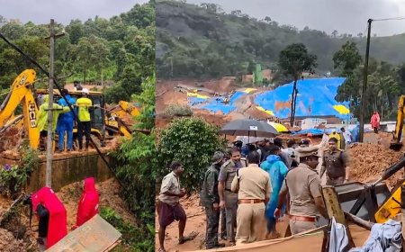வயநாடு நிலச்சரிவு: பலி 4 ஆக உயர்வு... மீட்புப் பணி தீவிரம்!