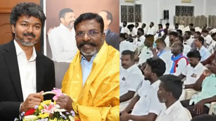 திருமாவளவனுக்கு துணை முதல்வர் பதவி... விசிக தீர்மானம் அரசியலில் பரபரப்பு!